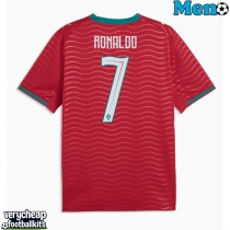 Portugal Cristiano Ronaldo #7 Replica Home Shirt World Cup 2026 Short Sleeve